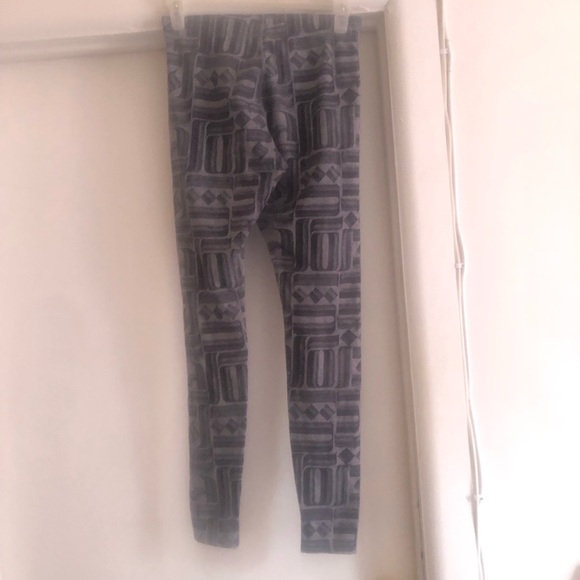 ❤️Nike Just Do It Grey Print Leggings Size S - Picture 2 of 8
